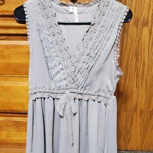 Sleeveless summer dress